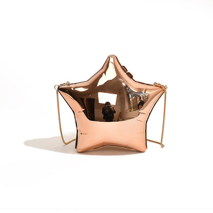 Acrylic Star Shoulder Evening Bag