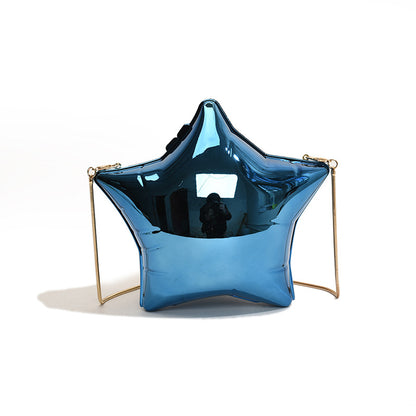 Acrylic Star Shoulder Evening Bag