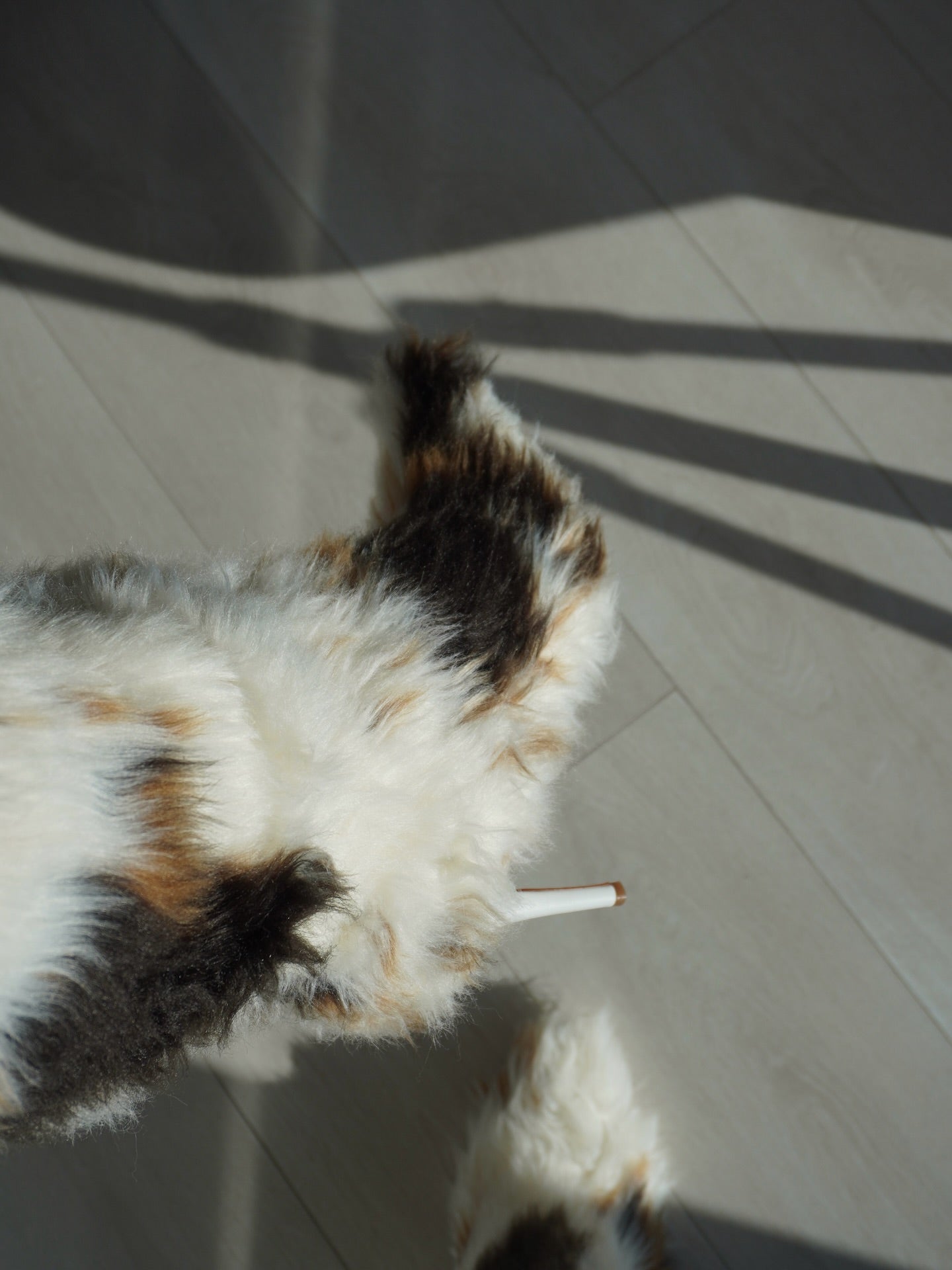 Cow Print Faux Fur Pointed-toe Stiletto Boots