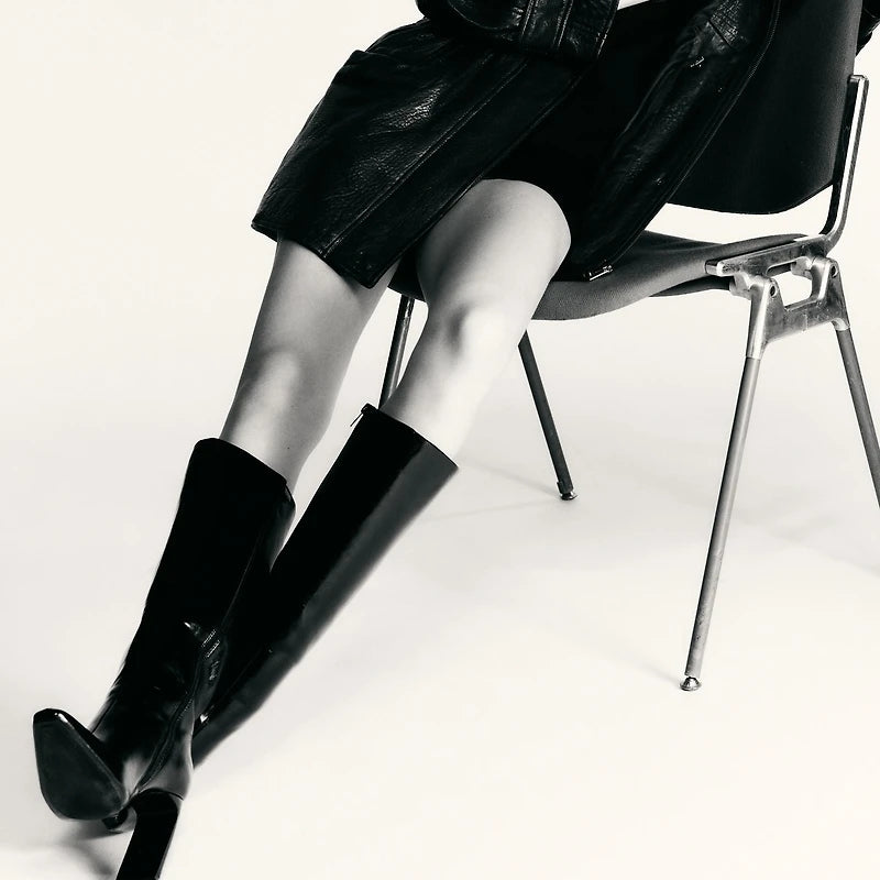 Pointed Toe Heel Boots