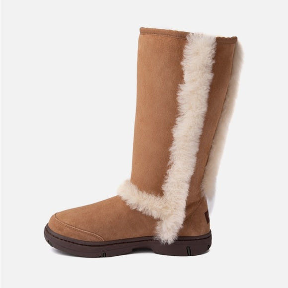 Genuine Shearling Tall Snow Boot