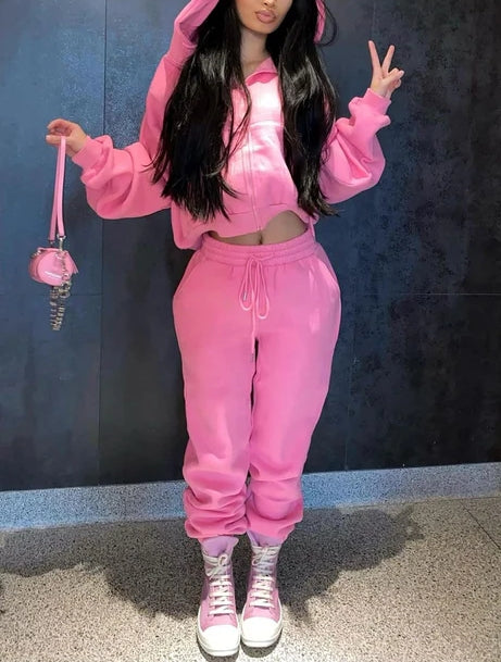 Legacy Zip Up Hoodie & Active Jogger 2pcs