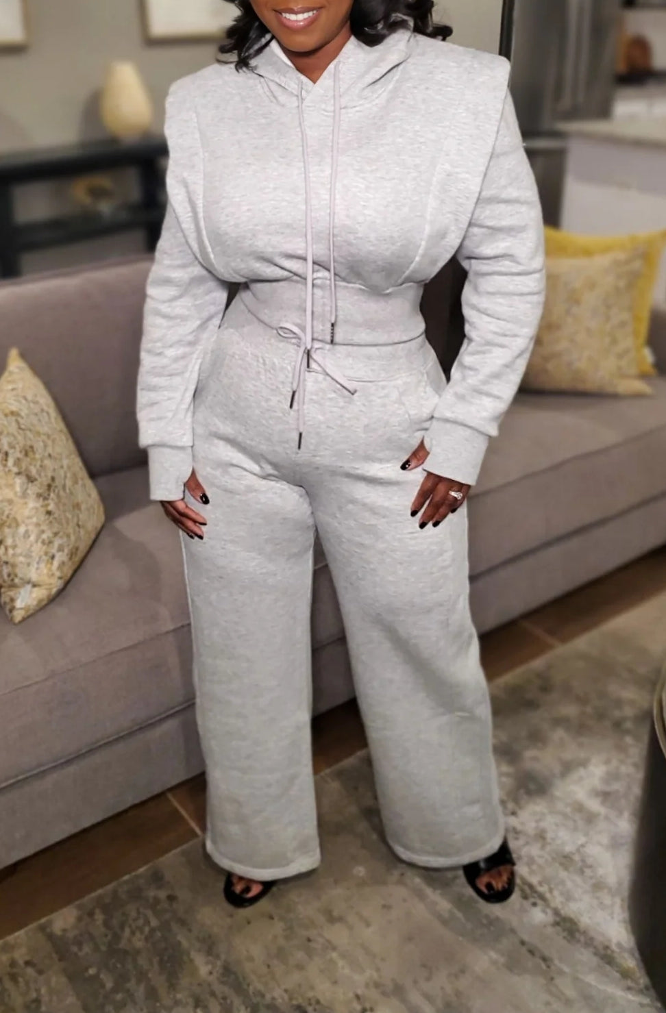 Casual Hoodie 2 Piece Set
