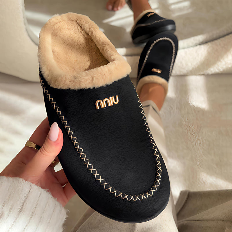 Flat-bottomed Velvet Half-tow