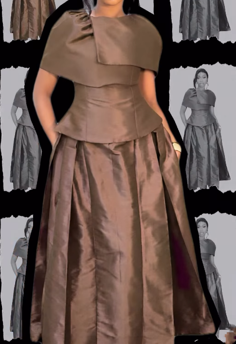 Demure Occasion Skirt Set