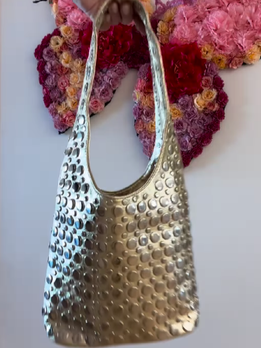 Studded Shoulder Bag