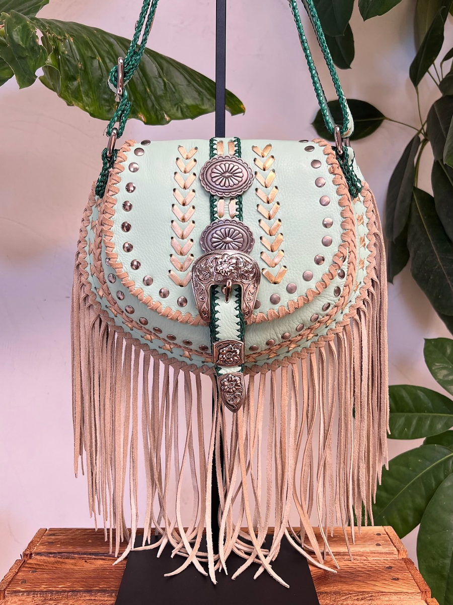Fringed Crossbody Bag