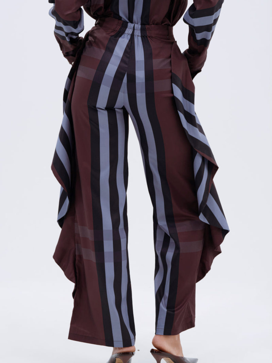 Striped Pants Set