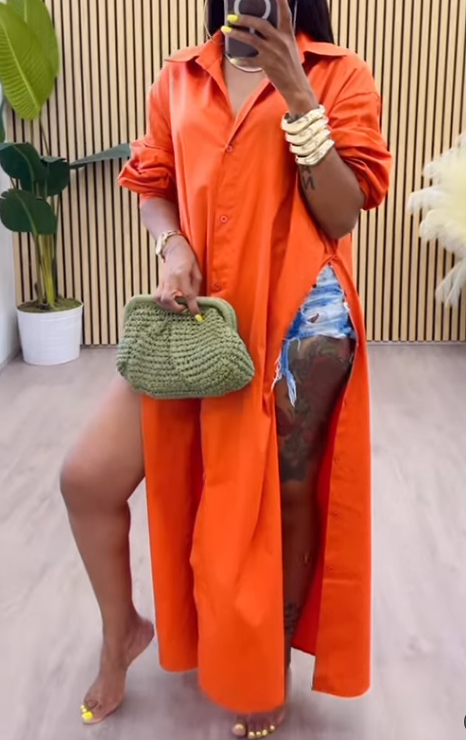 Maxi Dress Jacket