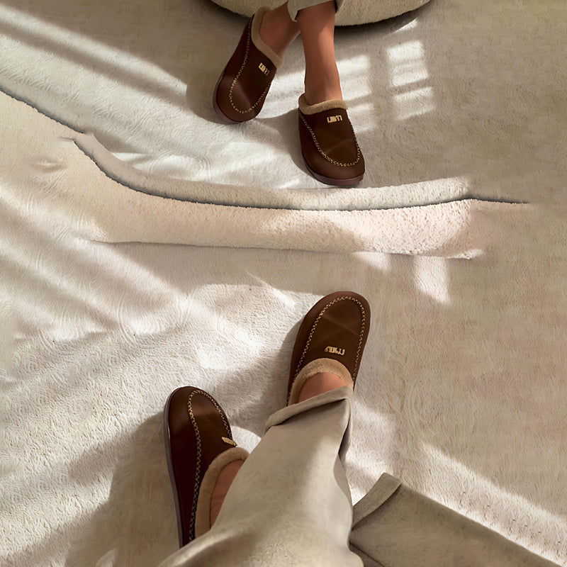 Flat-bottomed Velvet Half-tow