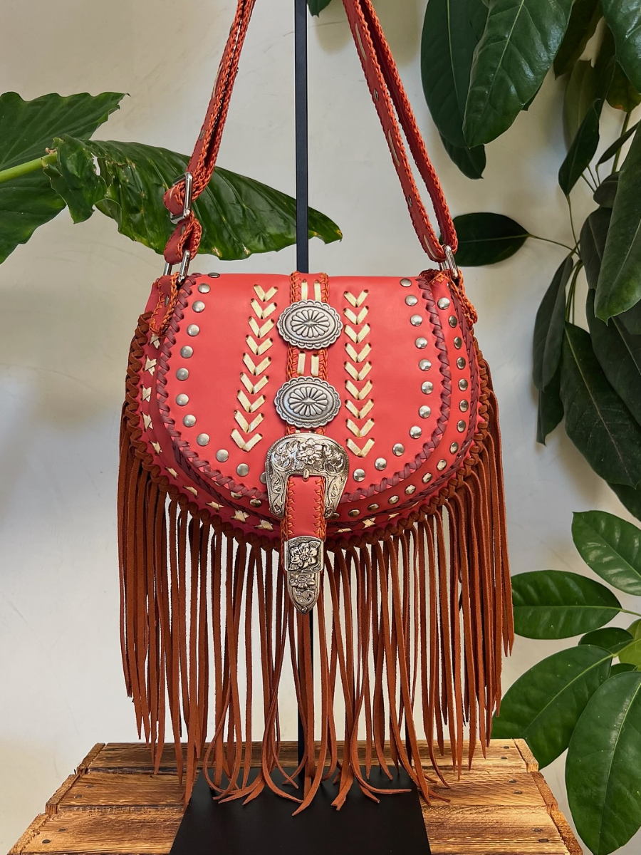 Fringed Crossbody Bag