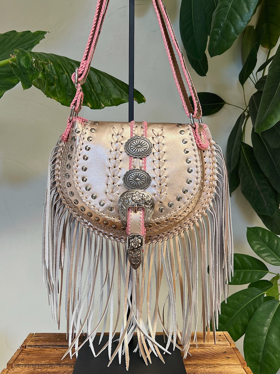 Fringed Crossbody Bag