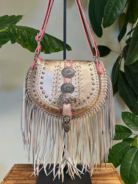 Fringed Crossbody Bag