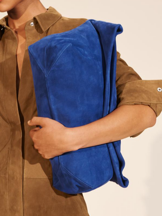 Suede Clutch