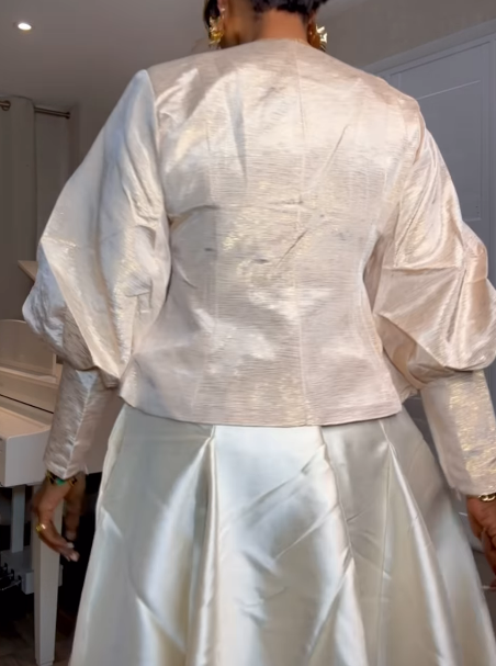 Dazzle Elegant Button Down Blouse