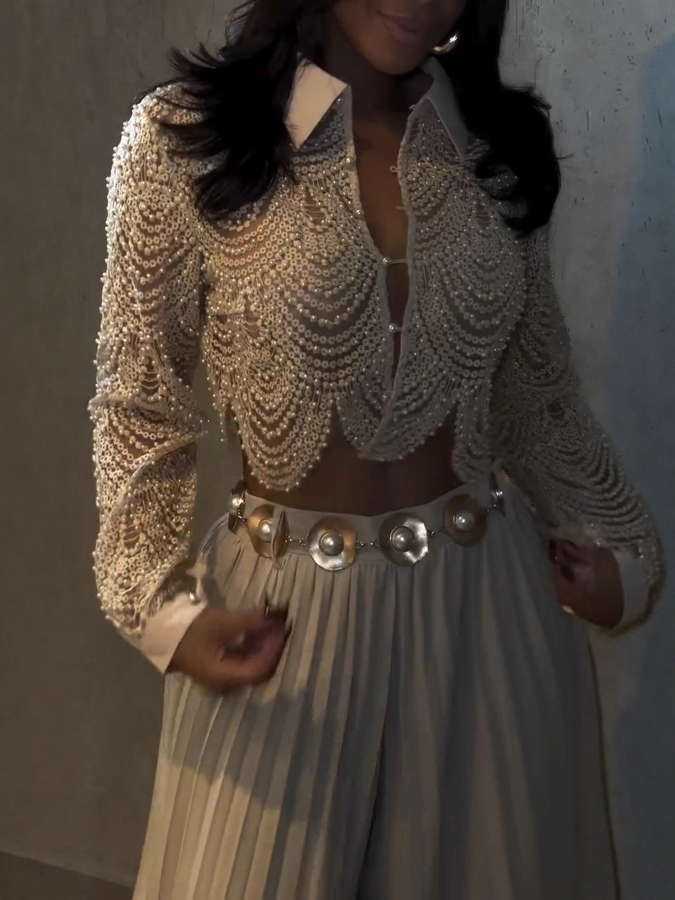 Dazzle Pearl Shirt