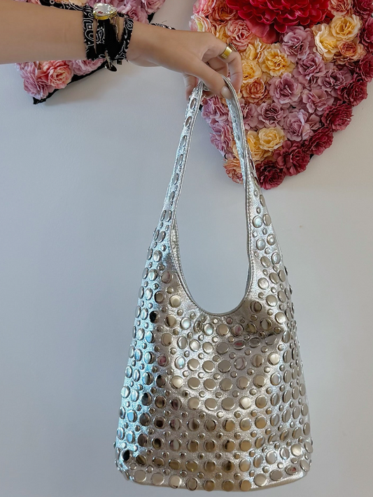 Studded Shoulder Bag