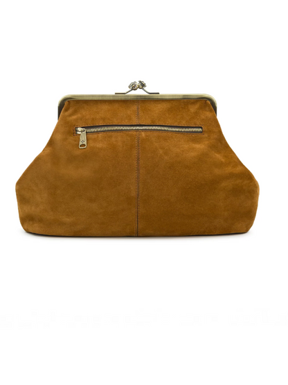 Women's Suede Detachable Shoulder Bag