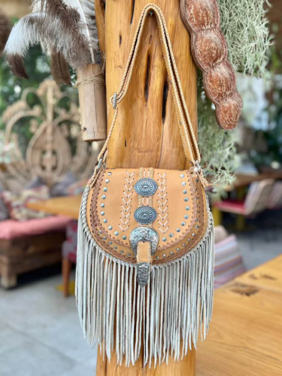Fringed Crossbody Bag