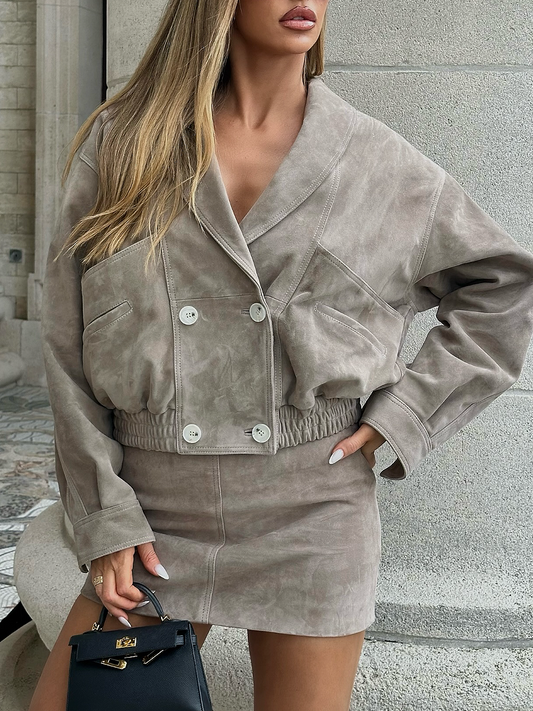 Suede Coat